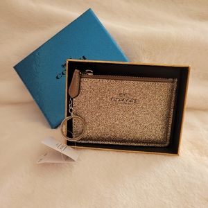 Authentic NIB Coach Mini Skinny ID Case